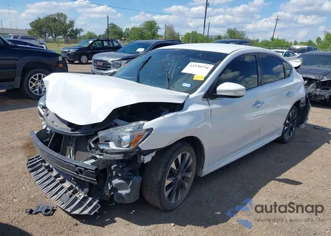 2018 Nissan Sentra Sr из США, поврежденный, VIN 3N1AB7AP2JY284504